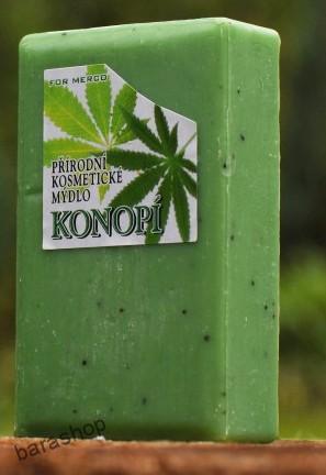 Rostlinné mýdlo s konopné
