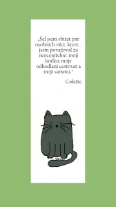 Záložka do knihy Kočička