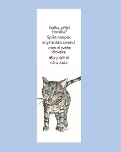 Záložka do knihy Kočka přítel člověka?