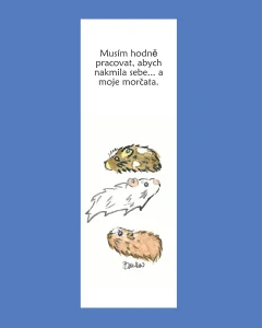 Záložka do knihy Musim pracovat pro svoje morčata