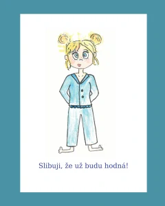Print Slibuji, že už budu hodná