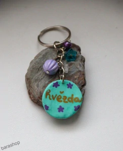 Klíčenka s přívěškem hvězda