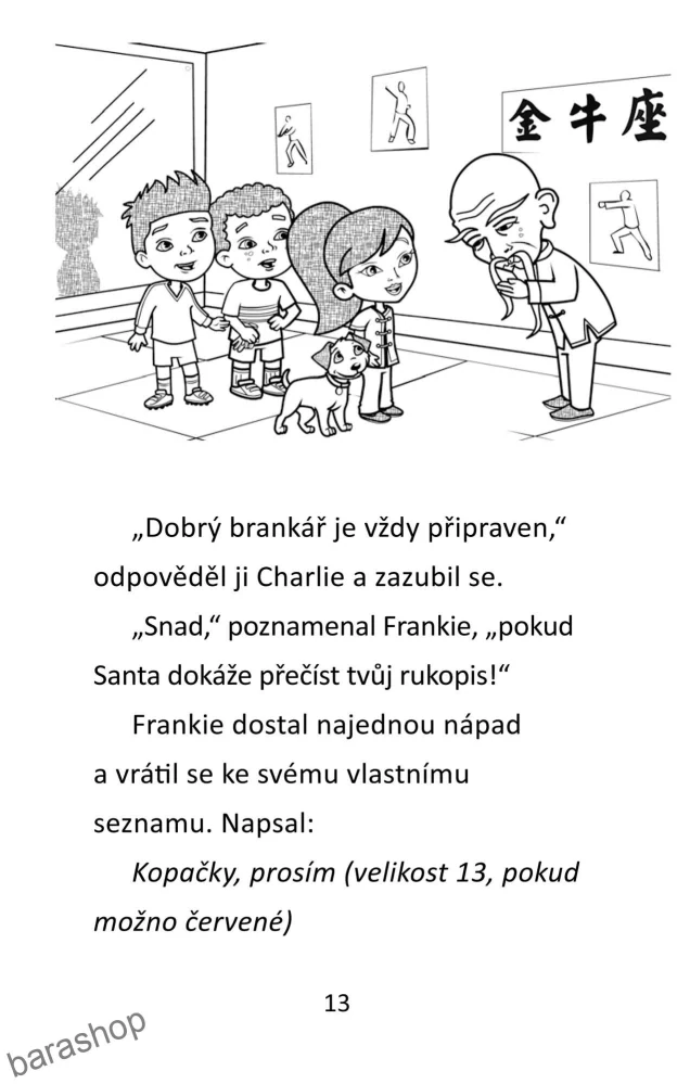 Frankův kouzelný fotbal - Frankie zachraňuje Vánoce