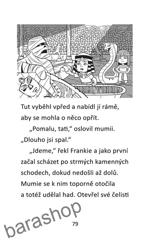 Frankův kouzelný fotbal - Frankie a mumie