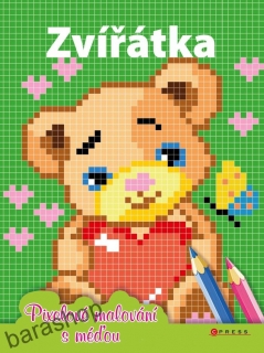 Pixelové malování s méďou
