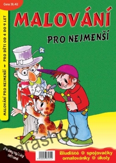Malování pro nejmenší s klaunem
