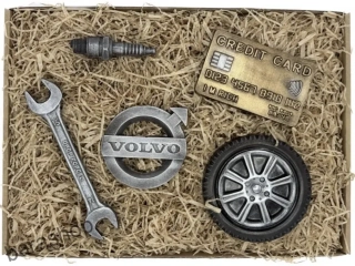 Čokoládová sada Volvo