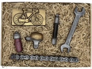 Čokoládová sada pro cyklistu