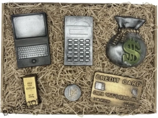 Čokoládová sada pro bankéře