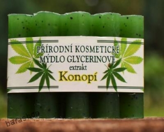 Mýdlo s konopným olejem