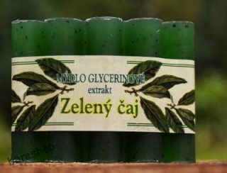 Mýdlo s extraktem ze zeleného čaje